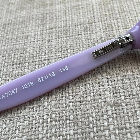 Ralph Lauren Eyeglasses Frame Brown/Lilac Glasses RA7045 52[]16 135 - Picture 8 of 12